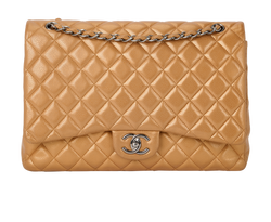 Maxi Classic Double Flap, Caviar, Bronze, 14899625 (2010/11), AC, 2*